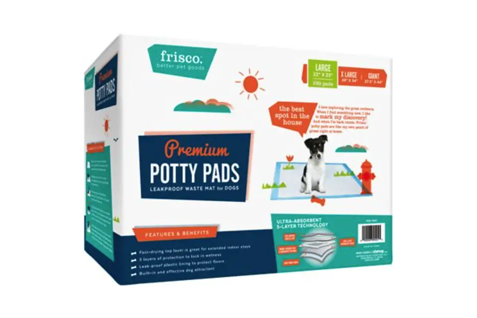 frisco dog training potty pads